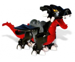 Duplo, Animal Dragon Large with Red Underside