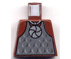 Torso Castle Knights Kingdom II with Amulet and Vest Pattern
