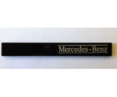 Tile 1 x 8 with 'Mercedes-Benz' Pattern Right (Sticker) - Set 8110