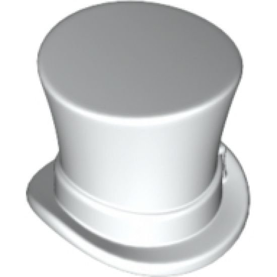 Minifigure, Headgear Hat, Top Hat with Ribbon