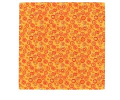 Scala Cloth Bedspread with Red, Aqua, Pink and Yellow Circles Pattern