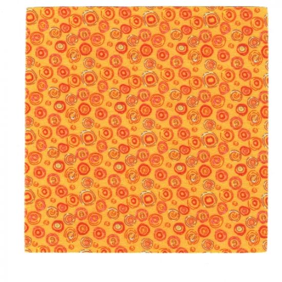 Scala Cloth Bedspread with Red, Aqua, Pink and Yellow Circles Pattern