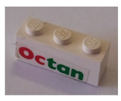 Brick 1 x 3 with Octan Pattern (Sticker) - Set 6543