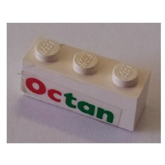 Brick 1 x 3 with Octan Pattern (Sticker) - Set 6543