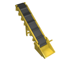 Conveyor Belt Inclined