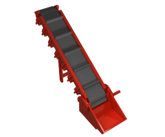 Conveyor Belt Inclined