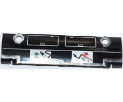 Technic, Panel Curved 11 x 3 with 2 Hatches and Operating Instructions Pattern Model Right Side (Sticker) - Set 42008