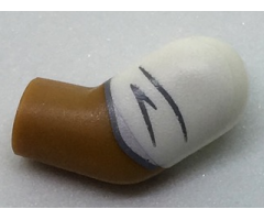 Arm, Left with White Rolled Up Sleeve Pattern