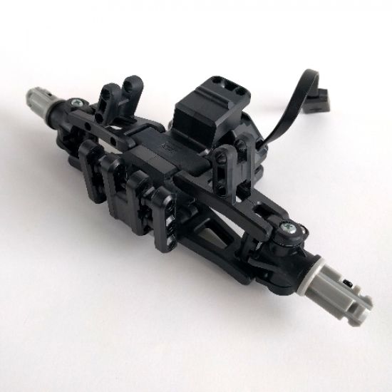Electric RC Racer Steering Assembly with Flexible Superaxles