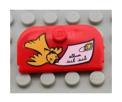 Container Mailbox 4 x 4 Door with Bird and Envelope Pattern