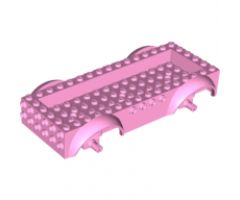 Vehicle, Base 8 x 16 x 2 1/2 with Mudguards and 14 x 4 Recessed Center with 3 Holes