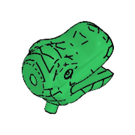 Animal, Body Part Dinosaur Head Small