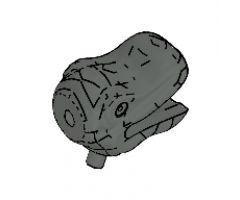 Animal, Body Part Dinosaur Head Small