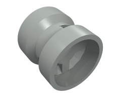 Wheel 8mm D. x 9mm (for Slicks), Hole Round for Wheels Holder Pin