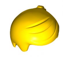 Minifigure, Hair Short with 2 Locks on Left Side