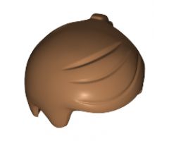 Minifigure, Hair Short with 2 Locks on Left Side