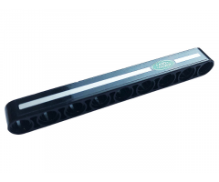 Technic, Liftarm 1 x 9 Thick with Land Rover Logo and Silver Stripe Pattern (Sticker) - Set 42110