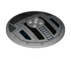 Dish 8 x 8 Inverted (Radar) with TIE Fighter Hatch Pattern