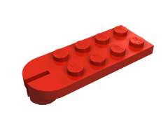 Plate, Modified 2 x 5 with Tow Ball Socket