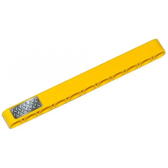 Technic, Liftarm 1 x 11 Thick with Tread Plate Pattern (Sticker) - Set 42028