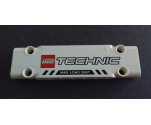 Technic, Panel Plate 3 x 11 x 1 with LEGO TECHNIC Logo, Black Stripes and 'MAX LOAD 250T' Pattern (Sticker) - Set 42042