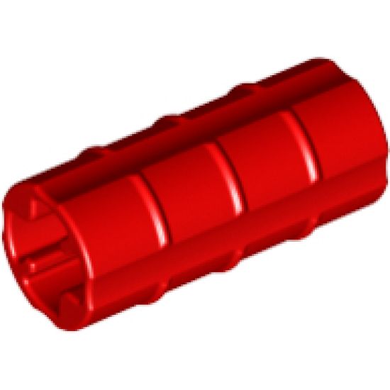 Technic, Connector Axle 2L (Ridged with x Hole x Orientation)