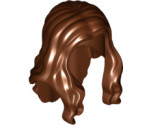 Minifigure, Hair Long Wavy with Center Part