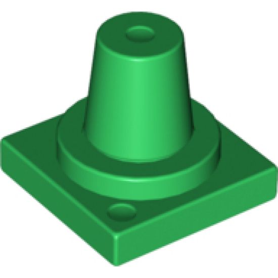 Duplo Revolving-Style Safety Light Base with Trans-Neon Orange Light
