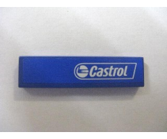 Tile 1 x 4 with 'Castrol' Pattern, Model Right (Sticker) - Set 8374