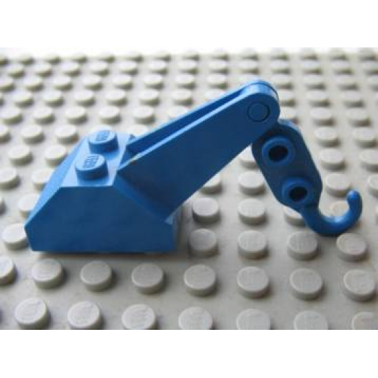 Hook Slope 45 2 x 3 x 1 1/3 Double with Arm and Blue Tow Hook