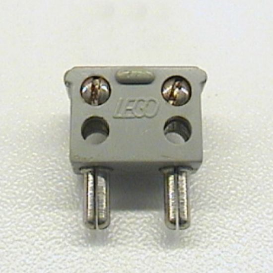 Electric, Connector, 2-Way Male Squared Narrow Long without Center Post