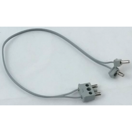 Electric, Wire 12V / 4.5V, 24 Studs Long with 2 Connector, 1-Way Male Squared and 1 Connector, 2-Way Male Squared Narrow Long with Center Post