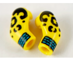 Arm, (Matching Left and Right) Pair with Spots and Cuffs Pattern