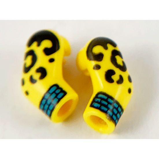 Arm, (Matching Left and Right) Pair with Spots and Cuffs Pattern