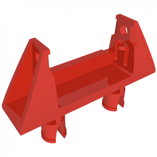 String Reel / Winch 1 x 4 x 2 Holder with 2 Technic Pins