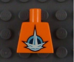 Torso LEGO Universe Nexus Astronaut Pattern