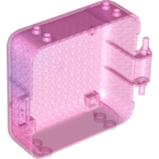 Container Box 3 x 8 x 6 2/3 Half Front