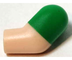 Arm, Left with Green Short Sleeve Pattern