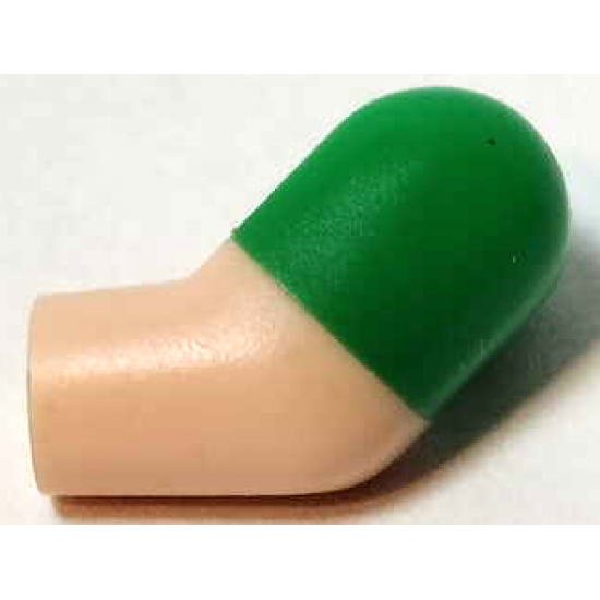 Arm, Left with Green Short Sleeve Pattern