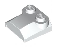 Slope, Curved 2 x 2 x 2/3 with Two Studs and Curved Sides, Lip End