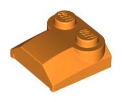 Slope, Curved 2 x 2 x 2/3 with Two Studs and Curved Sides, Lip End
