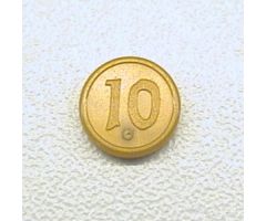 Minifigure, Utensil Coin Type 2 with 10 Mark