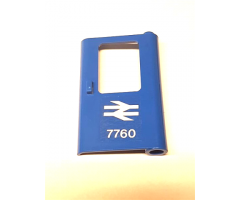 Door 1 x 4 x 5 Train Right with British Railways Train Logo and '7760' Pattern (Sticker) - Set 7760