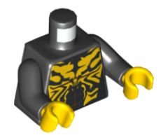 Torso SW Savage Opress Pattern / Black Arms / Yellow Hands