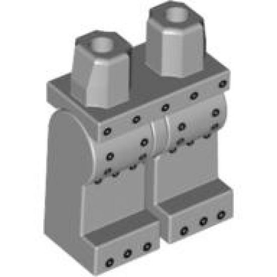 Hips and Legs with Rivets Pattern