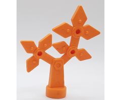 Duplo, Plant Flower Metal Design with 8 Petals (Little Robots)
