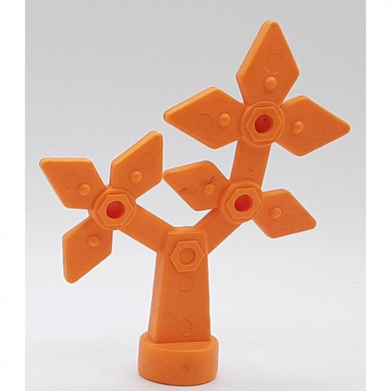 Duplo, Plant Flower Metal Design with 8 Petals (Little Robots)