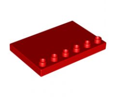 Duplo Tile, Modified 4 x 6 with Studs on Edge