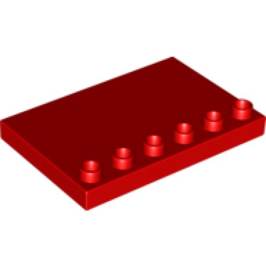 Duplo Tile, Modified 4 x 6 with Studs on Edge