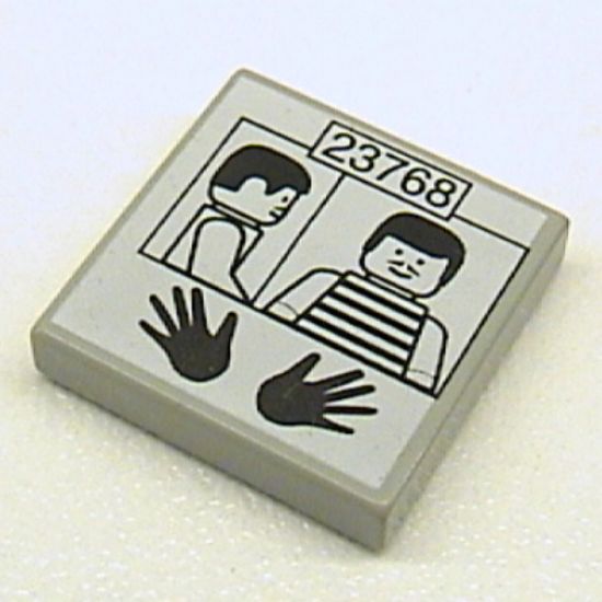 Tile 2 x 2 with Prisoner ID 23768 Pattern
